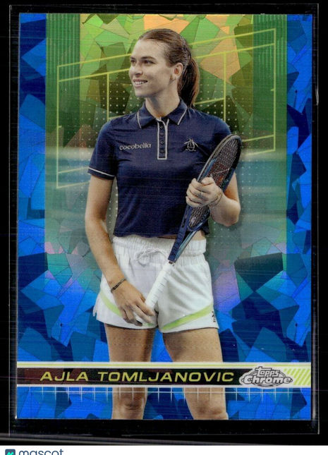 2024 TOPPS CHROME TENNIS SAPPHIRE 151 Ajla Tomljanovic