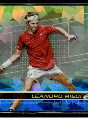 2024 TOPPS CHROME TENNIS SAPPHIRE 199 Leandro Riedi