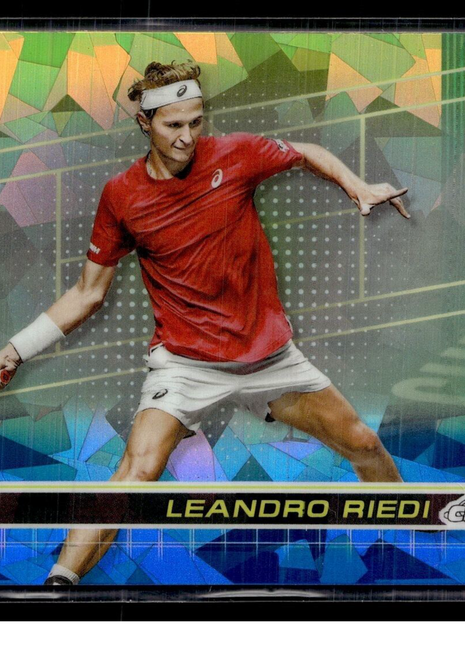 2024 TOPPS CHROME TENNIS SAPPHIRE 199 Leandro Riedi
