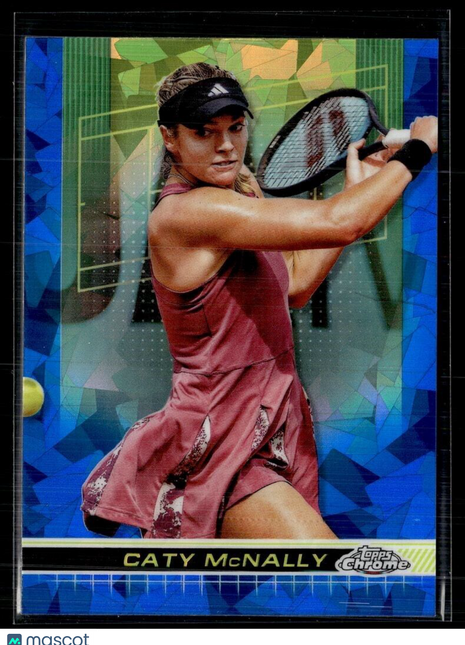 2024 TOPPS CHROME TENNIS SAPPHIRE 47 Caty McNally
