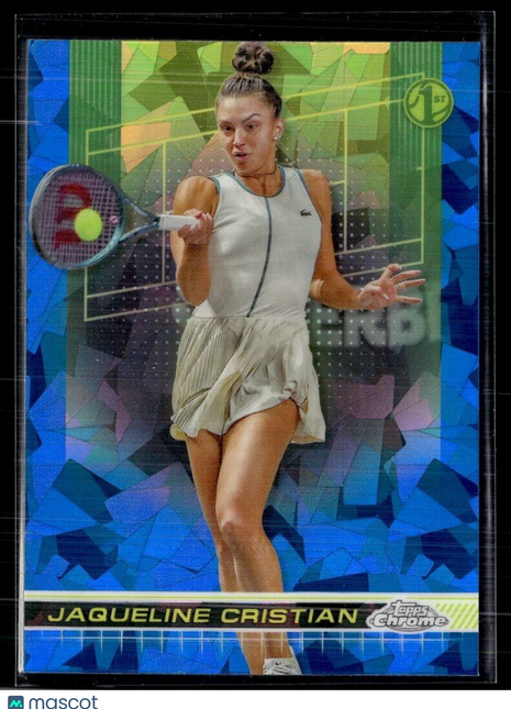 2024 TOPPS CHROME TENNIS SAPPHIRE 144 Jaqueline Cristian