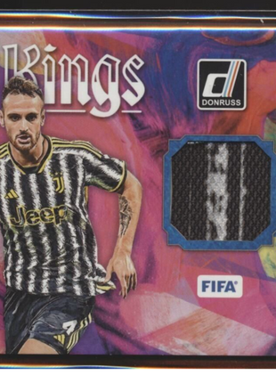 2023-24 DONRUSS KIT KINGS 2 COLOR JERSEY RELIC FEDERICO GATTI JUVENTUS