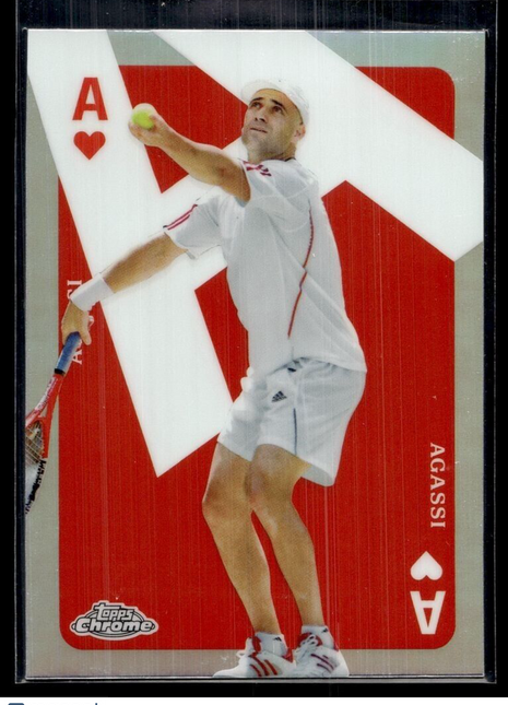 2024 TOPPS CHROME TENNIS ACES CAS-AA Andre Agassi