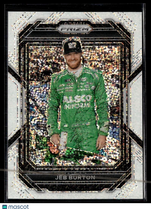 2023 PRIZM RACING WHITE SPARKLE JEB BURTON