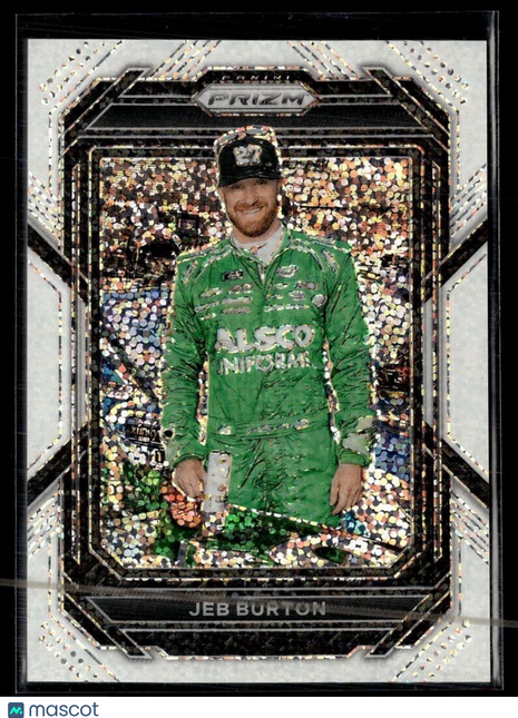 2023 PRIZM RACING WHITE SPARKLE JEB BURTON