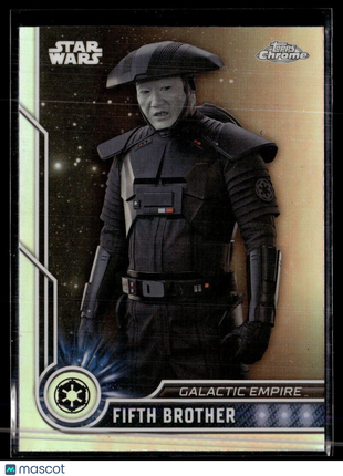 2023 TOPPS CHROME STAR WARS REFRACTOR #9 FIFTH BROTHER