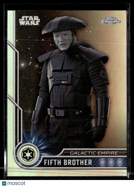 2023 TOPPS CHROME STAR WARS REFRACTOR #9 FIFTH BROTHER