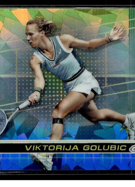 2024 TOPPS CHROME TENNIS SAPPHIRE 4 Viktorija Golubic
