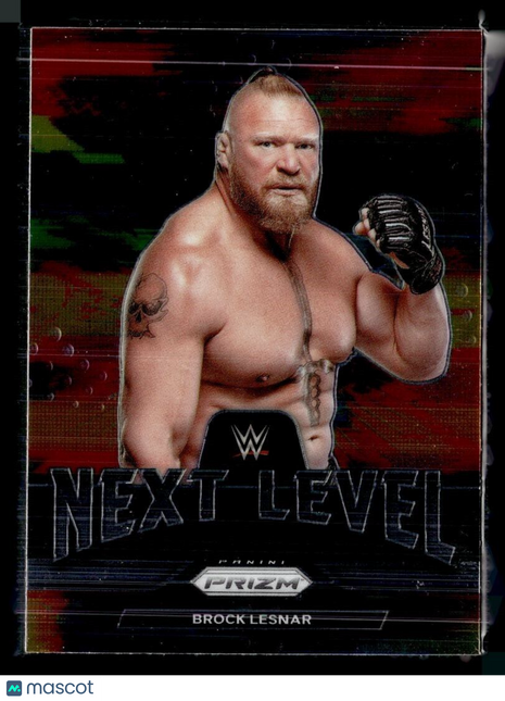 2022 PRIZM WWE NEXT LEVEL BROCK LESNAR