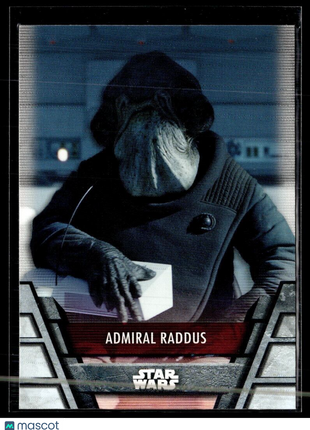2020 TOPPS STAR WARS HOLOCRON REB-30 ADMIRAL RADDUS