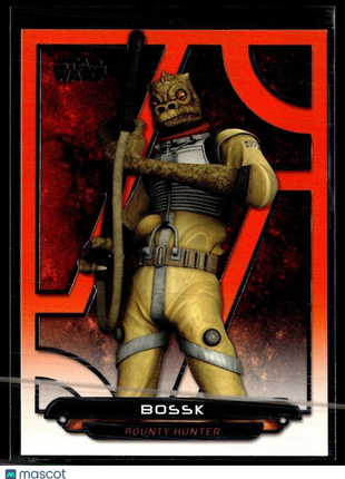 2018 TOPPS STAR WARS GALACTIC FILES AC2030 BOSS K