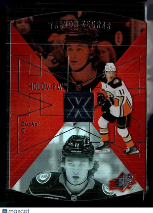 2023-24 UPPER DECK EXTENDED SERIES RED SPX /250 TREVOR ZEGRAS DUCKS