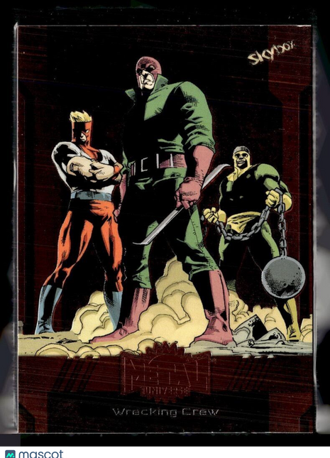 2023 SKYBOX MARVEL UNIVERSE AVENGERS COPPER #191 WRECKING CREW