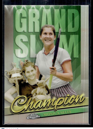 2024 TOPPS CHROME TENNIS GRAND SLAM GSC-MS Monica Seles