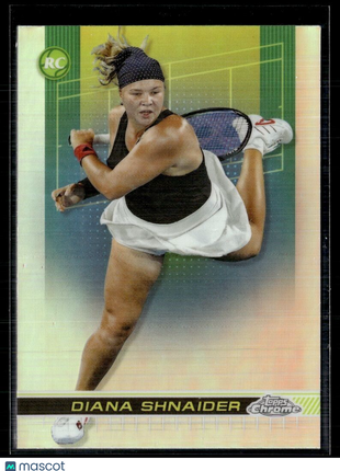 2024 TOPPS CHROME TENNIS REFRACTOR 188 Diana Shnaider