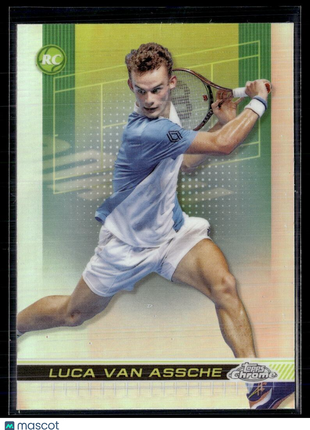 2024 TOPPS CHROME TENNIS REFRACTOR 122 Luca Van Assche