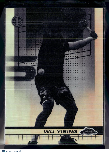 2024 TOPPS CHROME TENNIS NEGATIVE 11 Wu Yibing