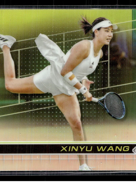 2024 TOPPS CHROME TENNIS REFRACTOR 109 Xinyu Wang