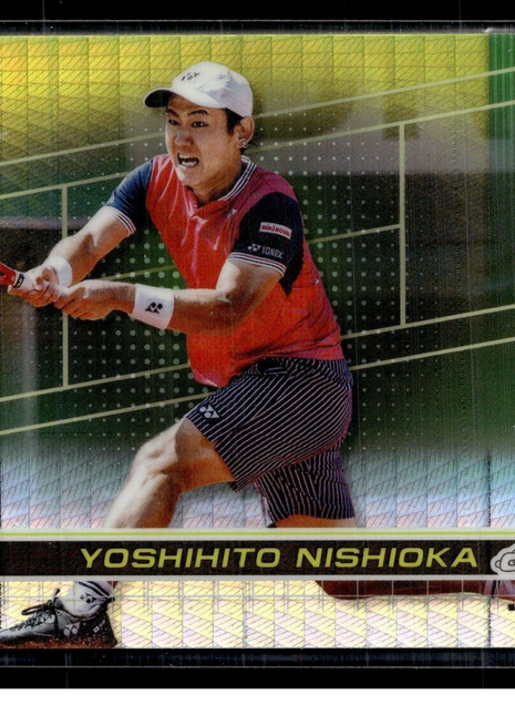 2024 TOPPS CHROME TENNIS PRISM 12 Yoshihito Nishioka