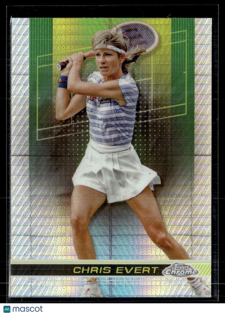 2024 TOPPS CHROME TENNIS PRISM 166 Chris Evert