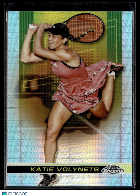 2024 TOPPS CHROME TENNIS PRISM 60 Katie Volynets