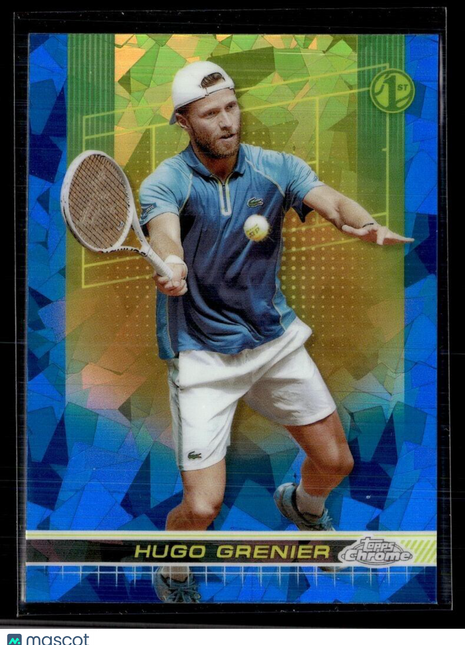 2024 TOPPS CHROME TENNIS SAPPHIRE 189 Hugo Grenier