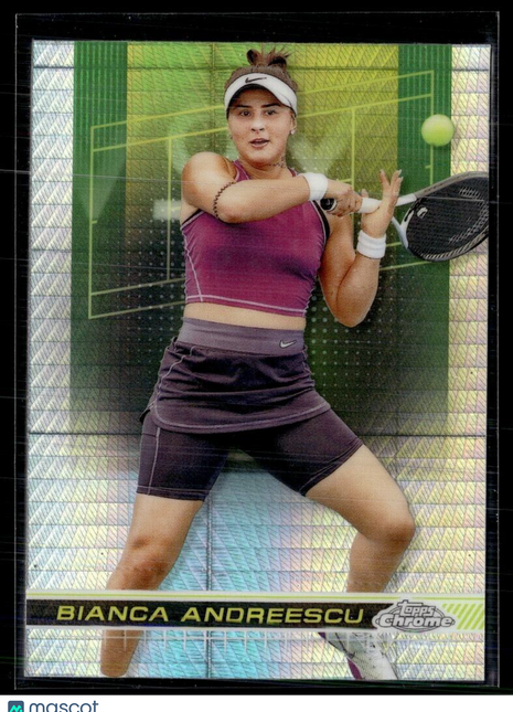 2024 TOPPS CHROME TENNIS PRISM 121 Bianca Andreescu
