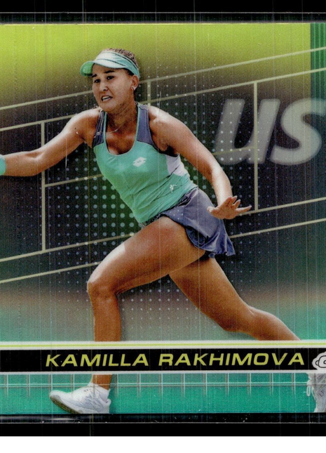 2024 TOPPS CHROME TENNIS AQUA /399 51 Kamilla Rakhimova