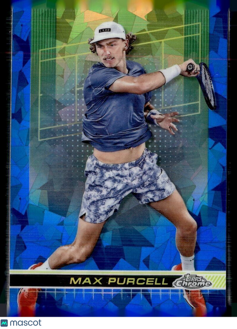 2024 TOPPS CHROME TENNIS SAPPHIRE 13 Max Purcell