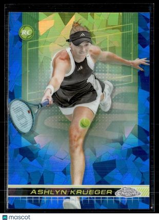 2024 TOPPS CHROME TENNIS SAPPHIRE 140 Ashlyn Krueger