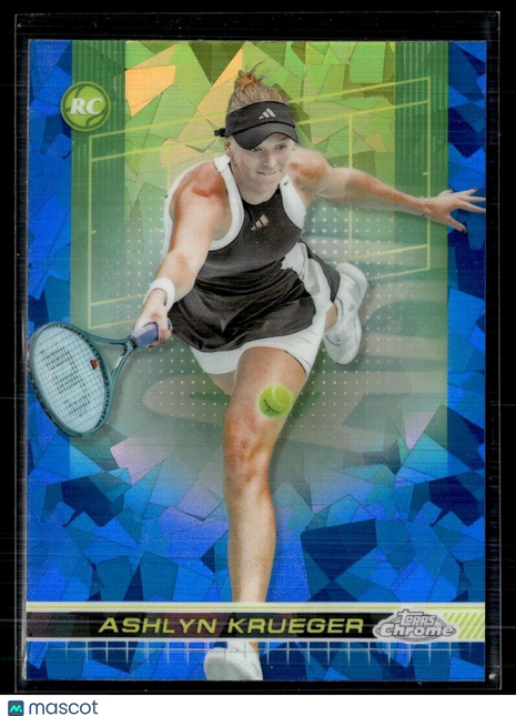 2024 TOPPS CHROME TENNIS SAPPHIRE 140 Ashlyn Krueger