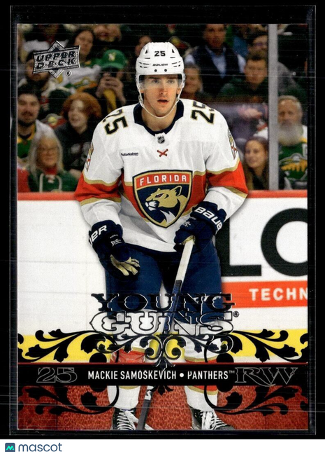 2023-24 UPPER DECK EXTENDED SERIES YOUNG GUNS RENEWED MACKIE SAMOSKEVICH PANTHER