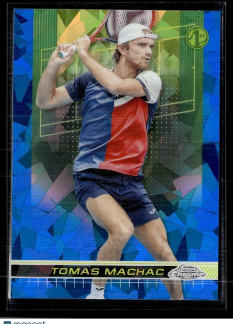 2024 TOPPS CHROME TENNIS SAPPHIRE 110 Tomas Machac