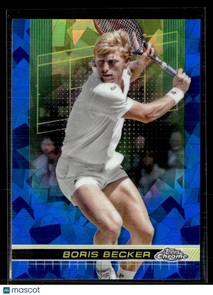 2024 TOPPS CHROME TENNIS SAPPHIRE 55 Boris Becker