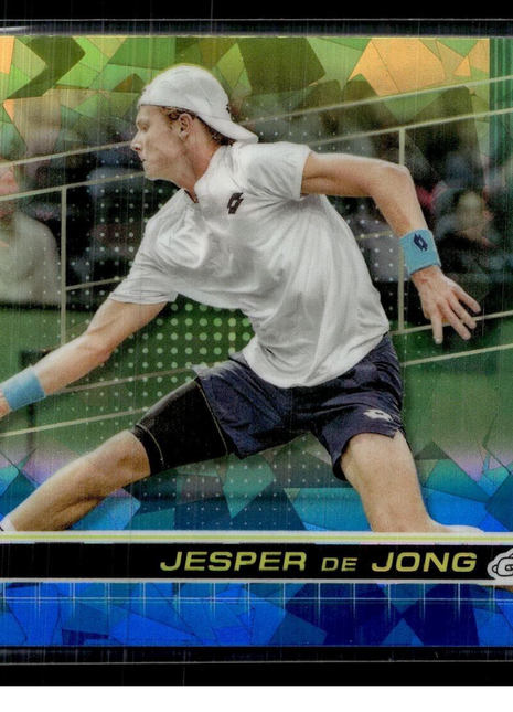 2024 TOPPS CHROME TENNIS SAPPHIRE 70 Jesper de Jong