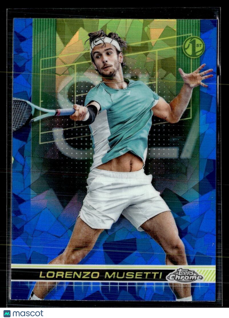 2024 TOPPS CHROME TENNIS SAPPHIRE 31 Lorenzo Musetti