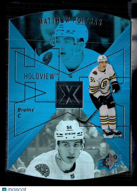 2023-24 UPPER DECK EXTENDED SERIES SPX MATTHEW POITRAS BRUINS