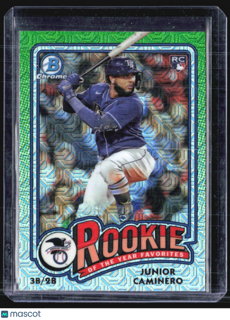 2024 Bowman Mega Box Chrome Rookie of the Year #ROY-8 Junior Caminero RC