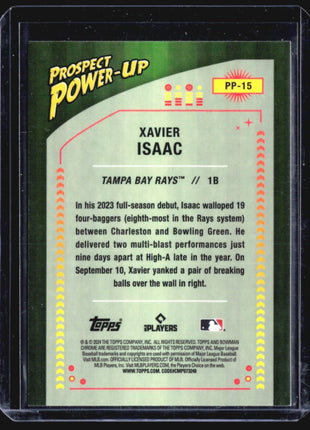 2024 Bowman - Prospect Power-Up #PP-15 Xavier Isaac (RC)
