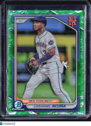 2024 Bowman - Chrome Prospects #BCP-40 Luisangel Acuna (RC) Lunar Flow