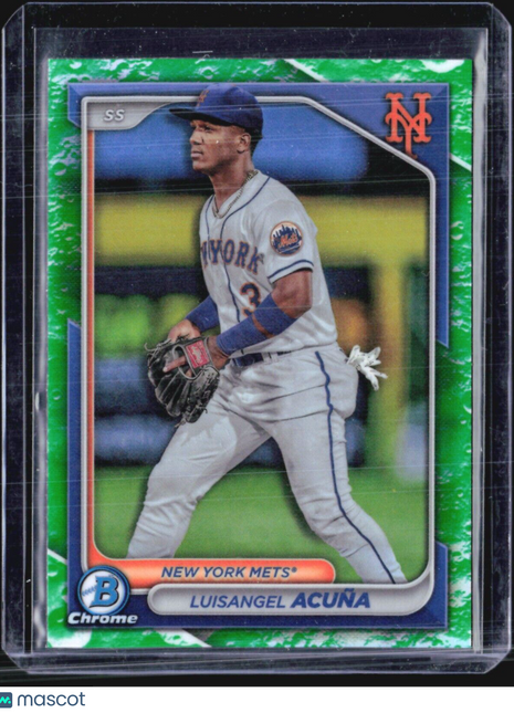 2024 Bowman - Chrome Prospects #BCP-40 Luisangel Acuna (RC) Lunar Flow