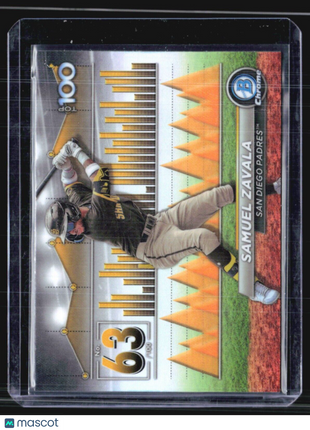 2024 Bowman - Bowman Scouts Top 100 #BTP-63 Samuel Zavala (RC)