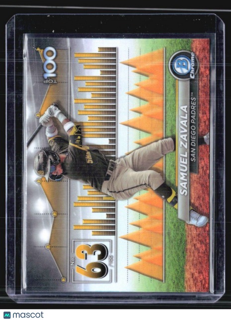 2024 Bowman - Bowman Scouts Top 100 #BTP-63 Samuel Zavala (RC)