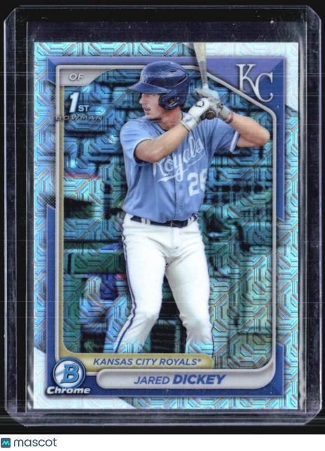 2024 Bowman - Chrome Prospects #BCP-19 Jared Dickey (RC) Mega Box Mojo