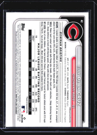 2024 Bowman Chrome Elly De La Cruz Rc #42