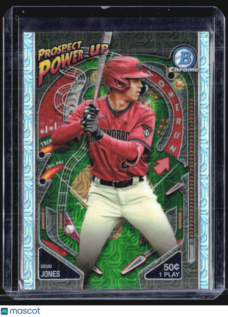 2024 Bowman - Prospect Power-Up #PP-4 Druw Jones (RC) mojo