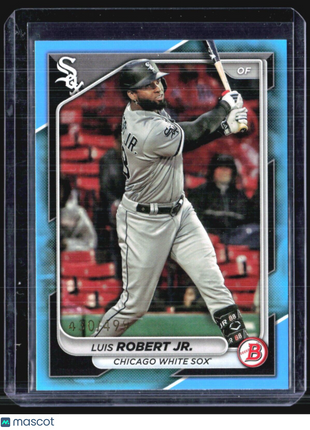2024 Bowman - #55 Luis Robert Light Blue /499