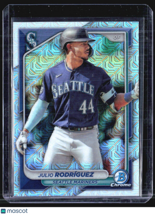 2024 Bowman Chrome Mega Box Mojo #90 Julio Rodriguez