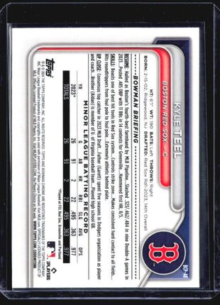 2024 Bowman - Chrome Prospects #BCP-48 Kyle Teel (RC) Mega Box Mojo
