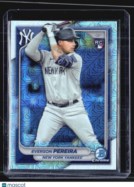 2024 Bowman Chrome - #93 Everson Pereira (RC) Mega Box Mojo